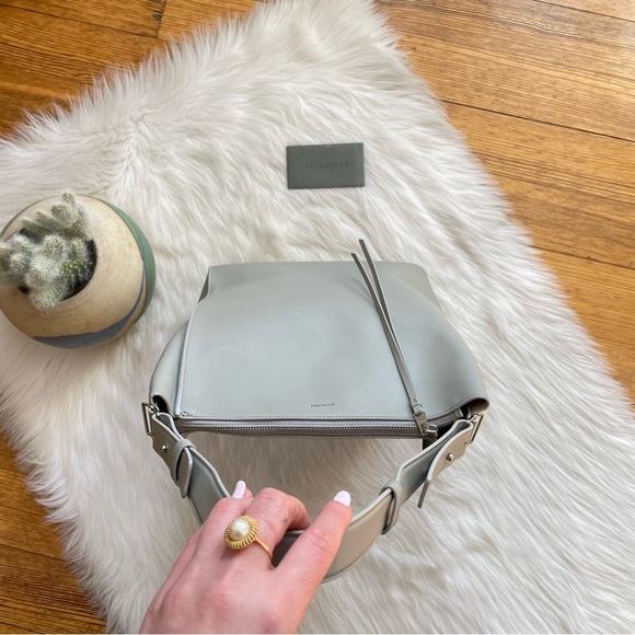 All Saints leather shoulder bag - Picture 8 of 14